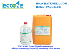 EC KY (P-552) Cement Plasticizing Accelerator Hỗn hợp xi măng dạng lỏng để đẩy nhanh đông kết và độ